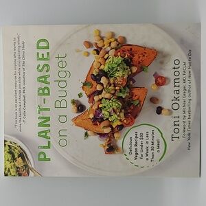 Plant-Based on a Budget Cookbook by Toni Okamoto EUC